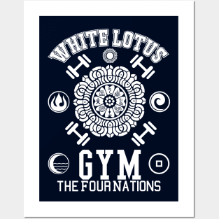 White Lotus Gym Posters and Art